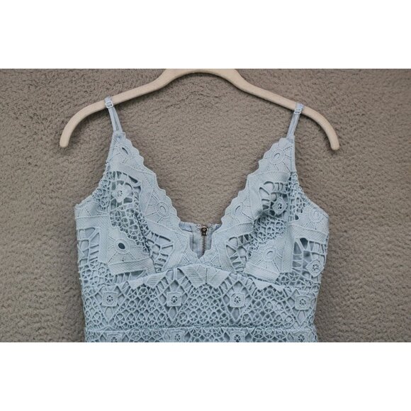 LuLu's Sway Away Lace Empire Waist Dress-Adj. Straps-Small-Lined-Cottagecore - Picture 7 of 15